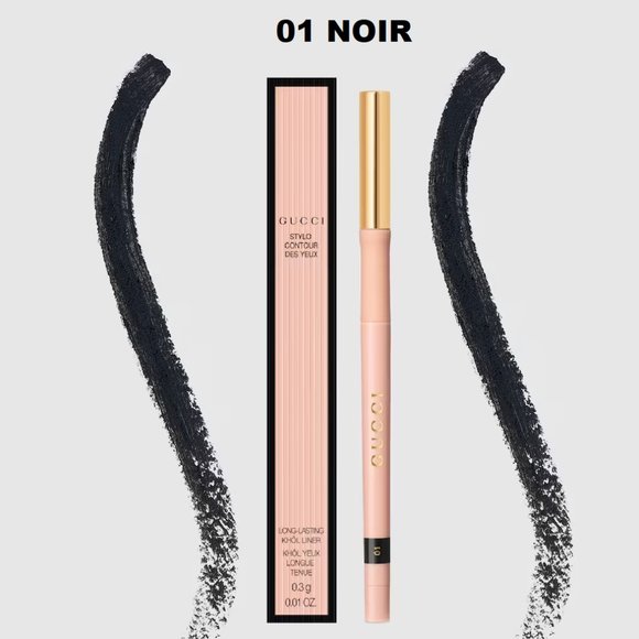 ⭐GUCCI #01 NOIR Eyeliner Crayon Contour Des Lévres ✅ BNIB - Picture 1 of 7